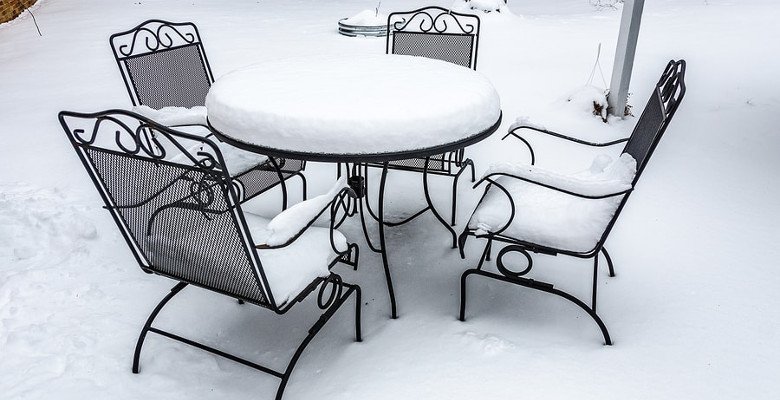 Store Patio Furniture before the Snow hits